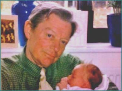 Ed with grandchild